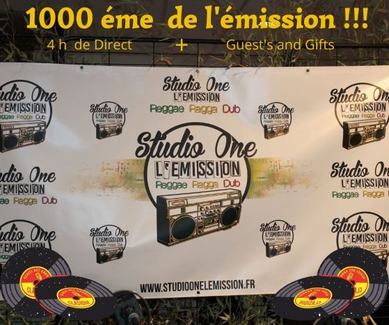 Studio One l’émission fête sa 1000ème avec Ramses Sai Sai et de nombreux invités le 28 octobre 2021 en Direct 20h00 – 00h00 !
